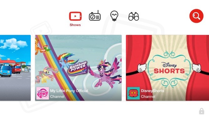 YouTube Kids a kind of kindergarten version of YouTube, Ads and all
