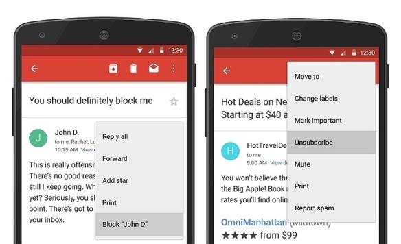 How to Block Spam Mails directly in Gmail